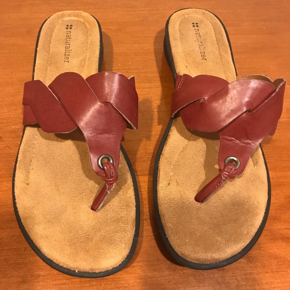 Naturalizer Red Sandals